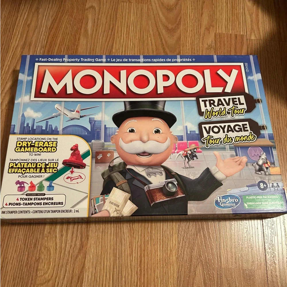 Monopoly Travel World Tour Unopened - Picture 1 of 1